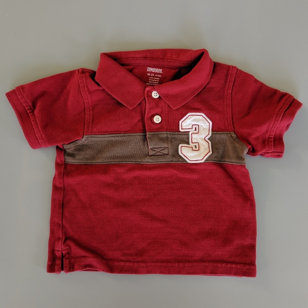 Gymboree Baby Red Polo Shirt